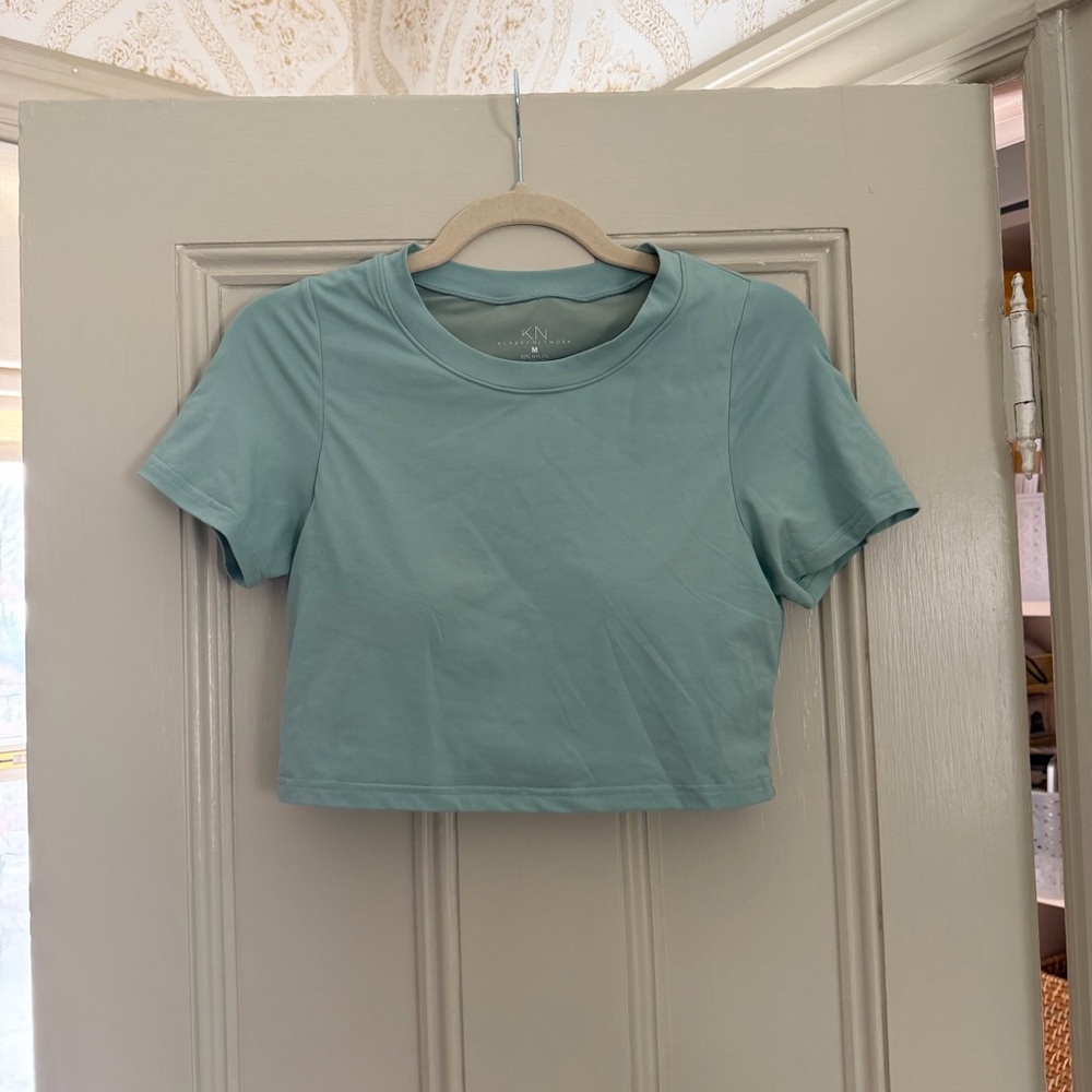 Klassy Network Seafoam Green Crop top Brami